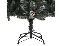 vidaXL Künstlicher Weihnachtsbaum mit Ständer Grün 180 cm PVC