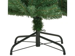 vidaXL Künstlicher Weihnachtsbaum Klappbar mit Ständer Grün 180 cm Modell 1