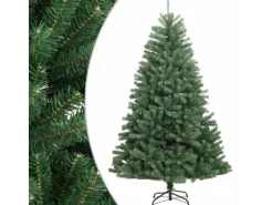 vidaXL Künstlicher Weihnachtsbaum Klappbar mit Ständer Grün 180 cm Modell 1