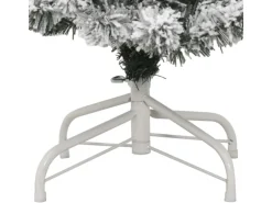 vidaXL Künstlicher Weihnachtsbaum Klappbar Beschneit 120 cm Modell 4