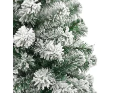 vidaXL Künstlicher Weihnachtsbaum Klappbar Beschneit 210 cm Modell 4