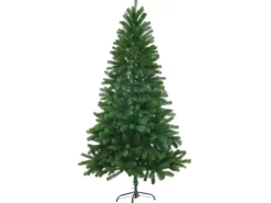 vidaXL Künstlicher Weihnachtsbaum Naturgetreue Nadeln 150 cm Grün