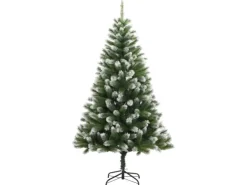 vidaXL Künstlicher Weihnachtsbaum Klappbar Beschneit 240 cm Modell 4
