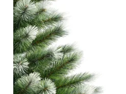 vidaXL Künstlicher Weihnachtsbaum Klappbar Beschneit 240 cm Modell 4