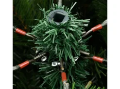 vidaXL Künstlicher Weihnachtsbaum Klappbar Beschneit 240 cm Modell 4