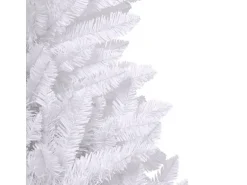 vidaXL Künstlicher Weihnachtsbaum Klappbar mit Ständer Weiß 240 cm