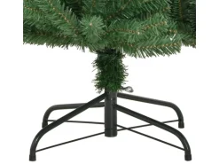 vidaXL Künstlicher Weihnachtsbaum Klappbar mit Ständer Grün 150 cm Modell 1