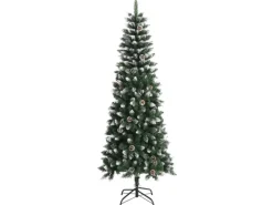 vidaXL Künstlicher Weihnachtsbaum mit Ständer Grün 240 cm PVC Modell 1