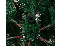 vidaXL Künstlicher Weihnachtsbaum Klappbar mit Zapfen   Beeren 150 cm Modell 3