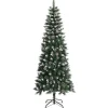vidaXL Künstlicher Weihnachtsbaum mit Ständer Grün 210 cm PVC Modell 1