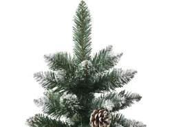 vidaXL Künstlicher Weihnachtsbaum mit Ständer Grün 210 cm PVC Modell 1