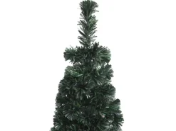 vidaXL Künstlicher Weihnachtsbaum Schlank mit Ständer 120 cm Glasfaser