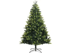 vidaXL Künstlicher Weihnachtsbaum Klappbar mit Ständer 210 cm Modell 3