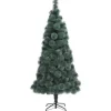 vidaXL Künstlicher Weihnachtsbaum mit Ständer Grün 180 cm PET