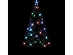 vidaXL Künstlicher Weihnachtsbaum mit StänderLED 150 cm Fiberoptik Modell 1