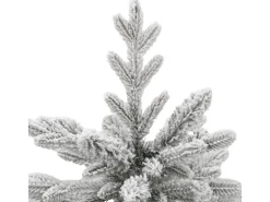 vidaXL Künstlicher Weihnachtsbaum Klappbar Beschneit 150 cm Modell 5