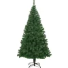 vidaXL Künstlicher Weihnachtsbaum mit Dicken Zweigen Grün 240 cm PVC