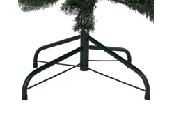 vidaXL Künstlicher Weihnachtsbaum Beschneit 180 cm PVC&PE