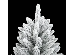 vidaXL Künstlicher Weihnachtsbaum Beschneit 180 cm PVC&PE