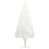 vidaXL Künstlicher Weihnachtsbaum Naturgetreue Nadeln Weiß 120 cm