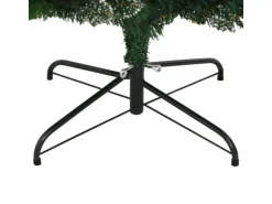 vidaXL Künstlicher Weihnachtsbaum Klappbar mit Roten Beeren 180 cm