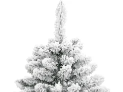 vidaXL Künstlicher Weihnachtsbaum Klappbar Beschneit 120 cm Modell 6