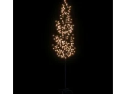 vidaXL LED-Baum mit Kirschblüten Warmweiß 368 LEDs 300 cm