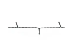 vidaXL LED-Weihnachtsbaum Kegelform Blau 752 LEDs Dekoration 160x500 cm