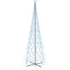 vidaXL LED-Weihnachtsbaum Kegelform Blau 3000 LEDs 230x800 cm