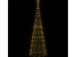 vidaXL LED-Weihnachtsbaum Kegelform Warmweiß 3000 LEDs 230x800 cm