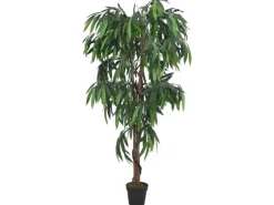 vidaXL Mangobaum Künstlich 300 Blätter 80 cm Grün