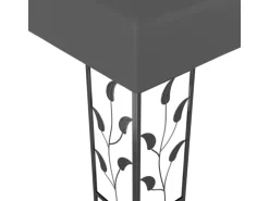 vidaXL Pavillon mit LED-Lichterkette 3x3 m Anthrazit Modell 1