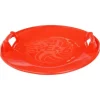 vidaXL Rundschlitten Rot 66,5 cm PP