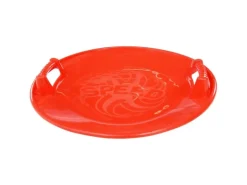 vidaXL Rundschlitten Rot 66,5 cm PP