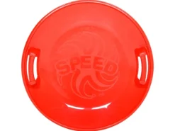 vidaXL Rundschlitten Rot 66,5 cm PP