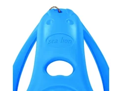 vidaXL Schlitten Blau 80x39,5x25,5 cm Polypropylen