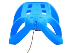 vidaXL Schlitten Blau 80x39,5x25,5 cm Polypropylen