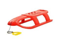 vidaXL Schlitten für Kinder Rot 102,5x40x23 cm Polypropylen