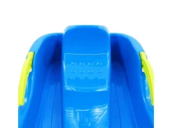 vidaXL Schlitten mit Bremsen Blau 87x40x18 cm Polypropylen