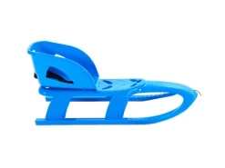 vidaXL Schlitten mit Lehne Blau 102,5x40x23 cm Polypropylen
