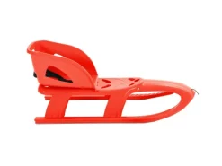 vidaXL Schlitten mit Lehne Rot 102,5x40x23 cm Polypropylen
