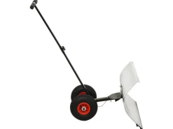 vidaXL Schneeschaufel mit Rädern