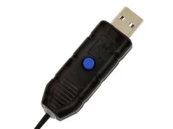 vidaXL Spiral-Weihnachtsbaum mit Ständer und LEDs Grün 150 cm PVC