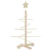 vidaXL Weihnachtsbaum Holz Zum Schmücken 75 cm Massivholz Kiefer