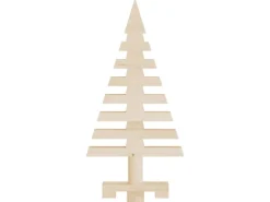 vidaXL Weihnachtsbaum Holz Zum Schmücken 60 cm Massivholz Kiefer