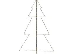 vidaXL Weihnachtsbaum Kegelform 240 LEDs Indoor und Outdoor 118x180 cm Modell 1