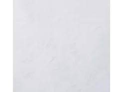 vidaXL Weihnachtsbaumdecke Weiß 90 cm Kunstpelz