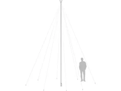 vidaXL Weihnachtsbaum-Lichterkette Indoor Outdoor 1300 LED Kaltweiß 8m