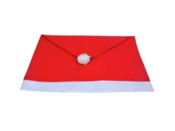 vidaXL 6x Stuhlhussen Weihnachtsmützen