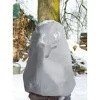 Videx Garden Winterschutz Vlieshaube Hirsch Metallic Silber 110 cm x 110 cm